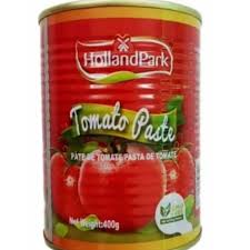 Pure de tomate 400g lata