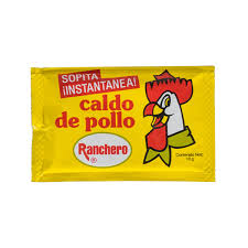 Caldo de pollo sobrecito